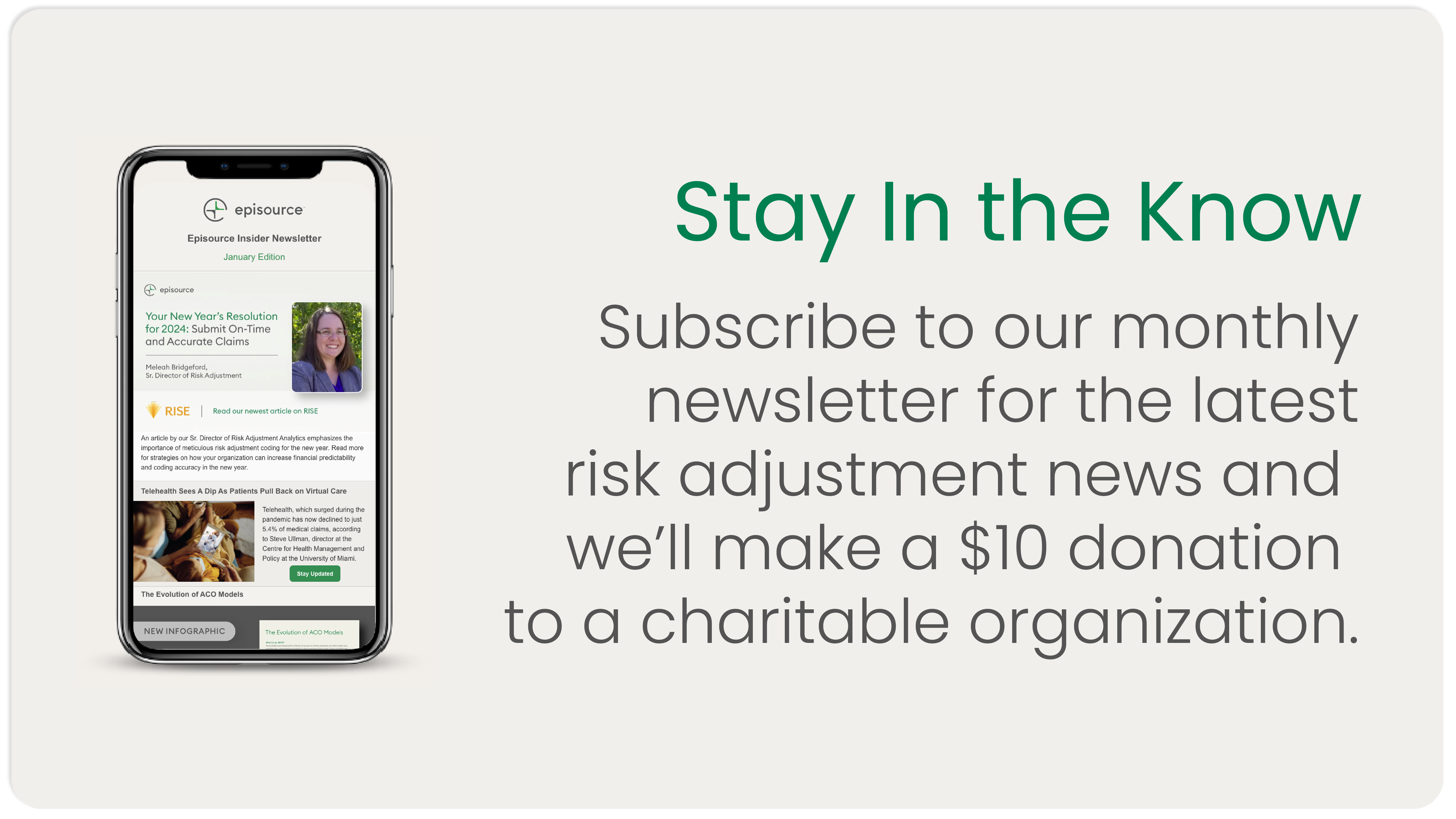 cell with newsletter on it